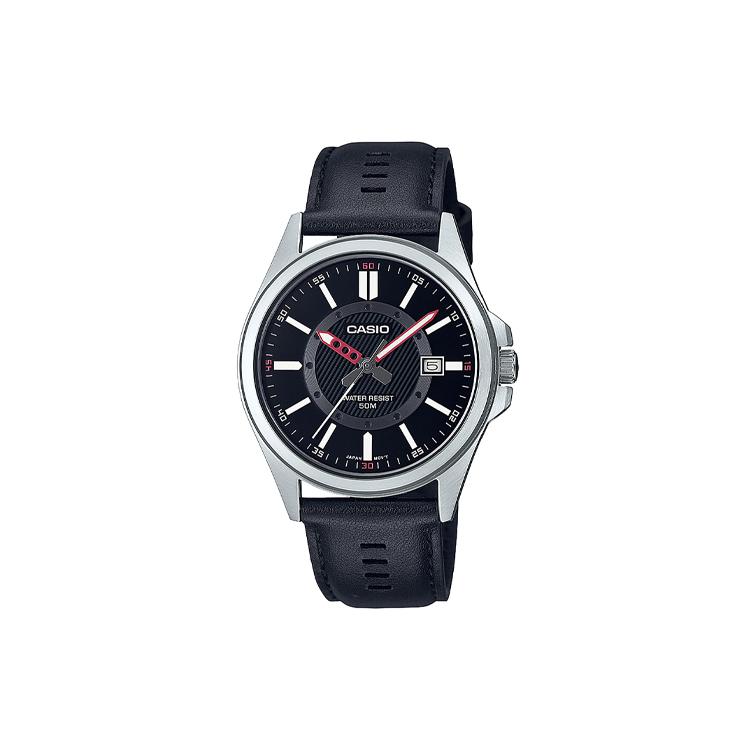 Casio Унисекс Стандартная Серия 45мм Черные Часы MTP-E700L-1EVDF