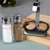 Salt and Pepper Set Salt Shaker Glass Pepper Shaker Spice Rack