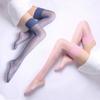 Fashion Glitter Stockings Retro Oil Shiny Thigh High Stockings 12D Ultra Thin Transparent Pantyhose Women Gilrs Long Medias