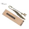 Metal Feather Bookmarks with Textured Tassel Vintage Style Fun Reading Experience Alloy Feather Cutout Bookmark