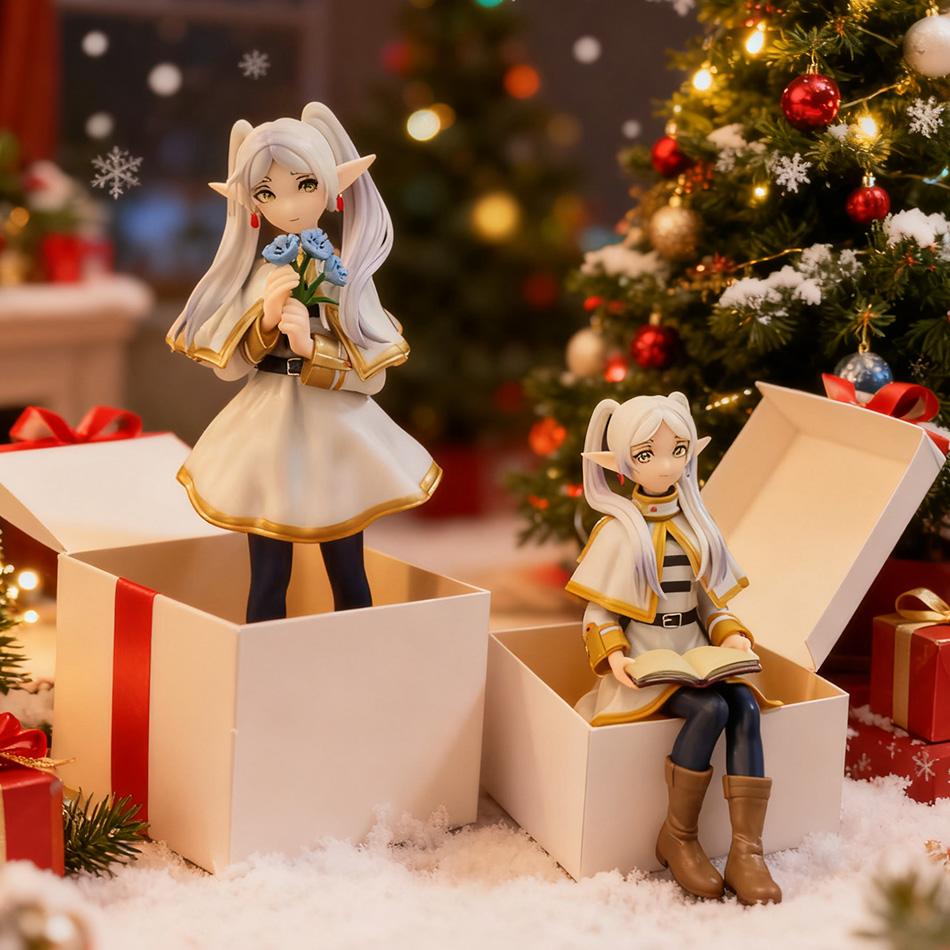 Hot 14-18cm Sousou no Frieren Anime Girl Figure Frieren Beyond Journey's End Action Figure Collectible Model Toys Christmas gift