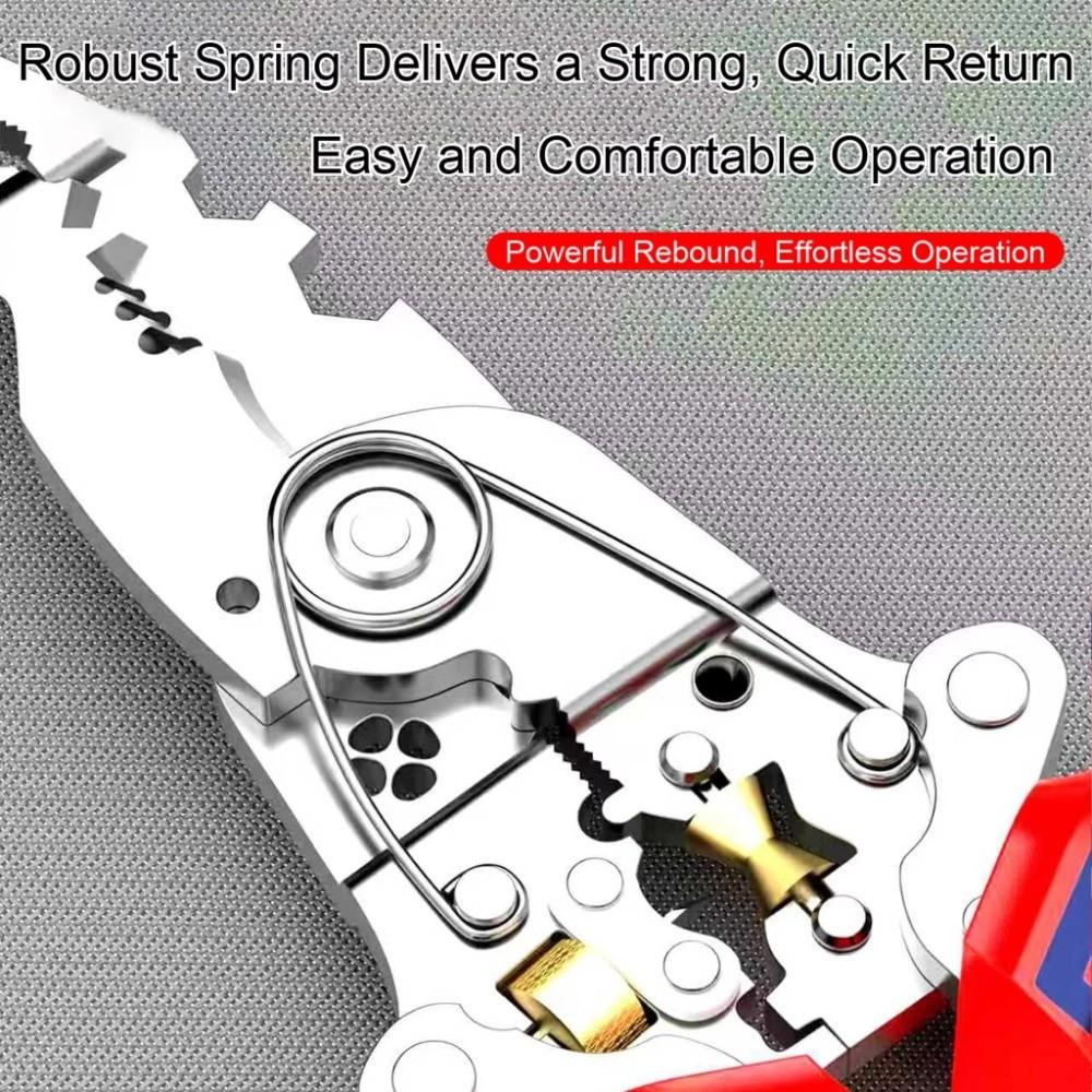 Stripping Crimping Electrical Wire Stripper Foldable Design Cable Cutter Pliers Wire Cutting Work