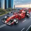 Технический НОВЫЙ Набор Строительных Блоков Гоночного Автомобиля F1 Модель MOC Комплект Для Самостоятельной Сборки Кирпичики Креативные Образовательные Игрушки Для Детей