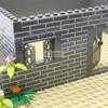 Marumine Кубики MOC 100 шт. 1x4 Стена Дома Набор Строительных Блоков Кубические Детали Совместимые с 15533 Строительство Идея Аксессуары Детали