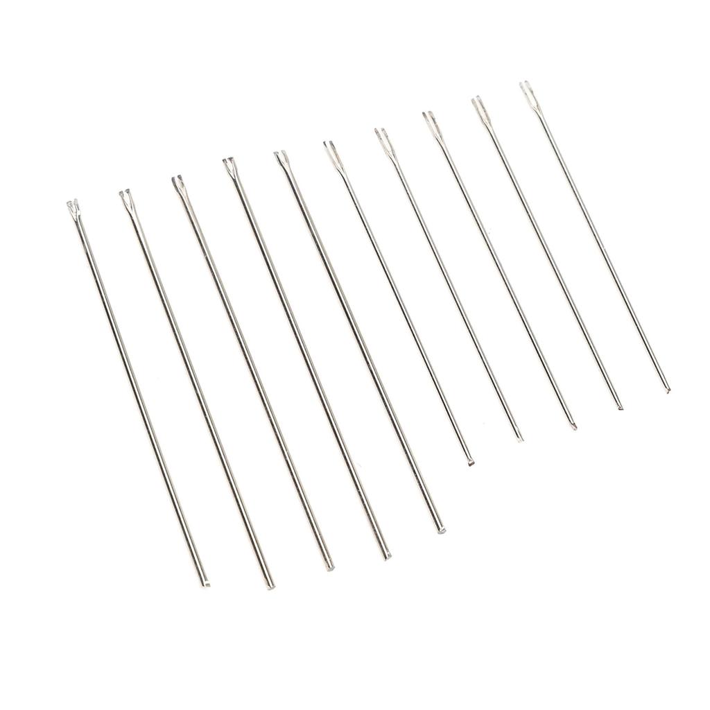 10pcs Doll Hair Rerooting Tool Stainless Steel Wig Supplies Replacement Accessories Doll Rehairing Needles Tool 0.6mm