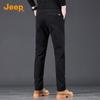 JEEP Men's Straight-Leg Casual Business Trousers