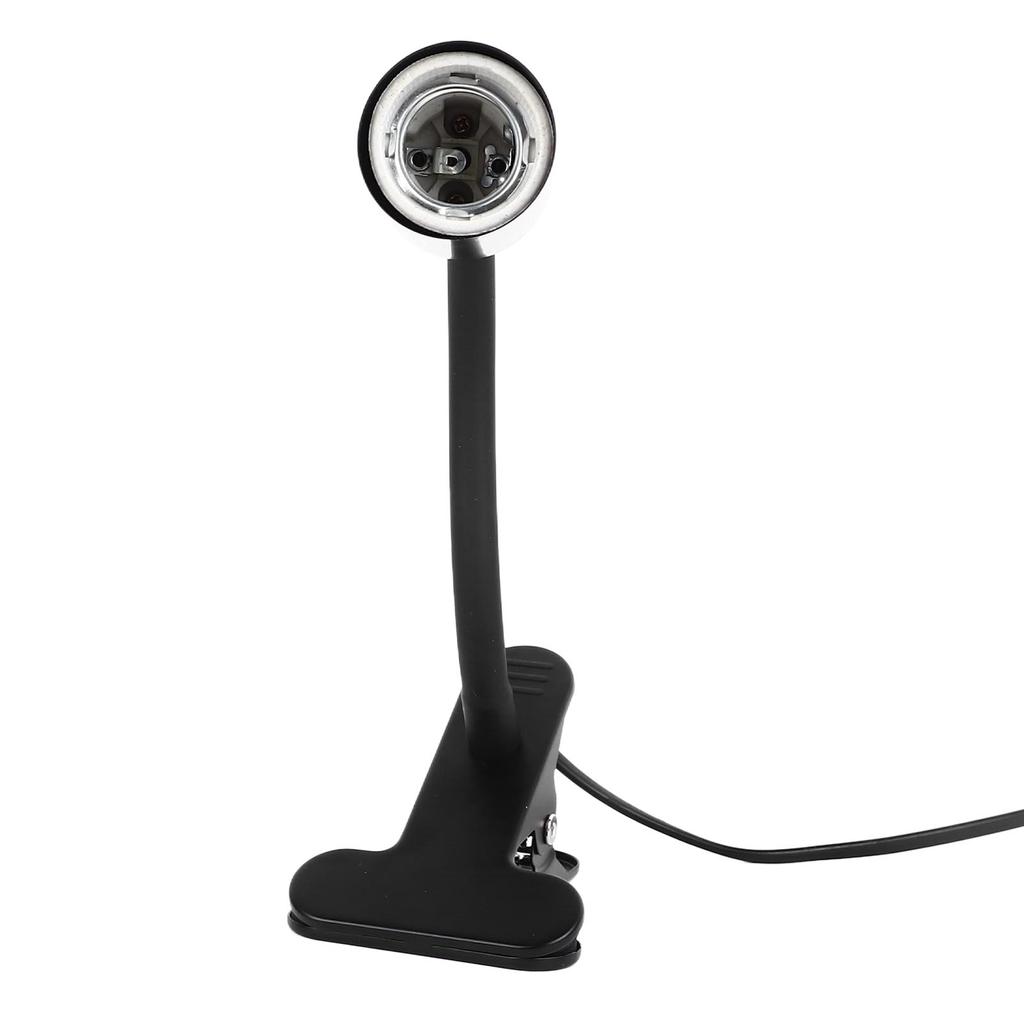 Reptile Clamp Heat Lamp UVA Full Spectrum Brightness Adjustable Reptile Basking Heat Lamp for