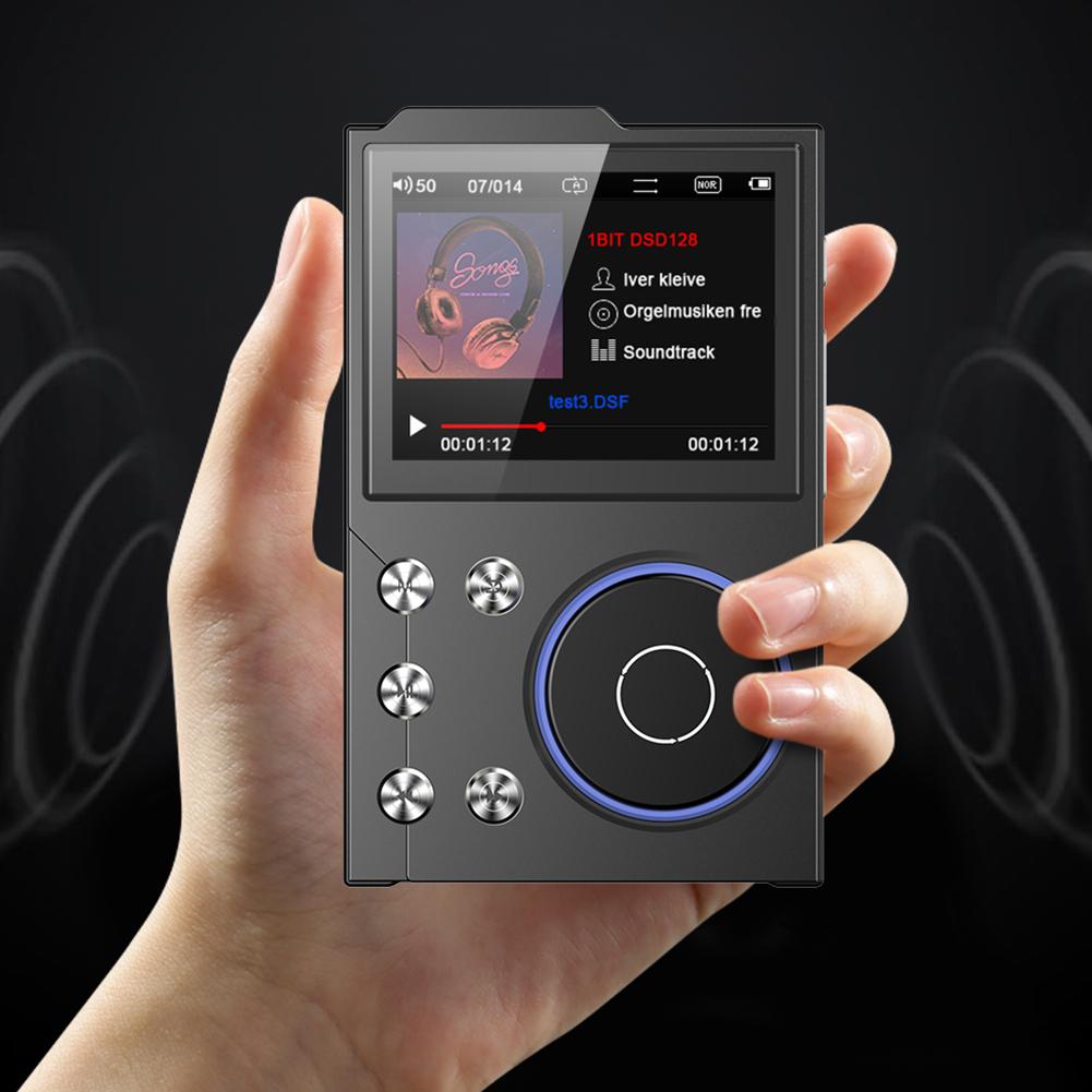 Hi-Fi MP3-плеер Цифровой музыкальный плеер Портативный аудиоплеер Портативный цифровой аудиоплеер Поддержка до 256 ГБ