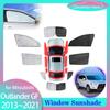 Полные солнцезащитные шторки для Mitsubishi Outlander GF GG ZJ ZK ZL 2013~ Занавеска-визор на лобовое стекло Автомобильные аксессуары