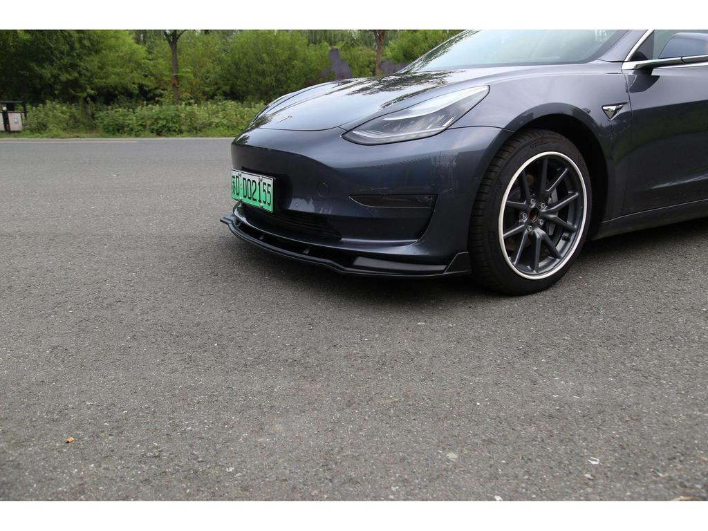2017-2022 Tesla Model 3 Front Lip Spoiler Upgrade