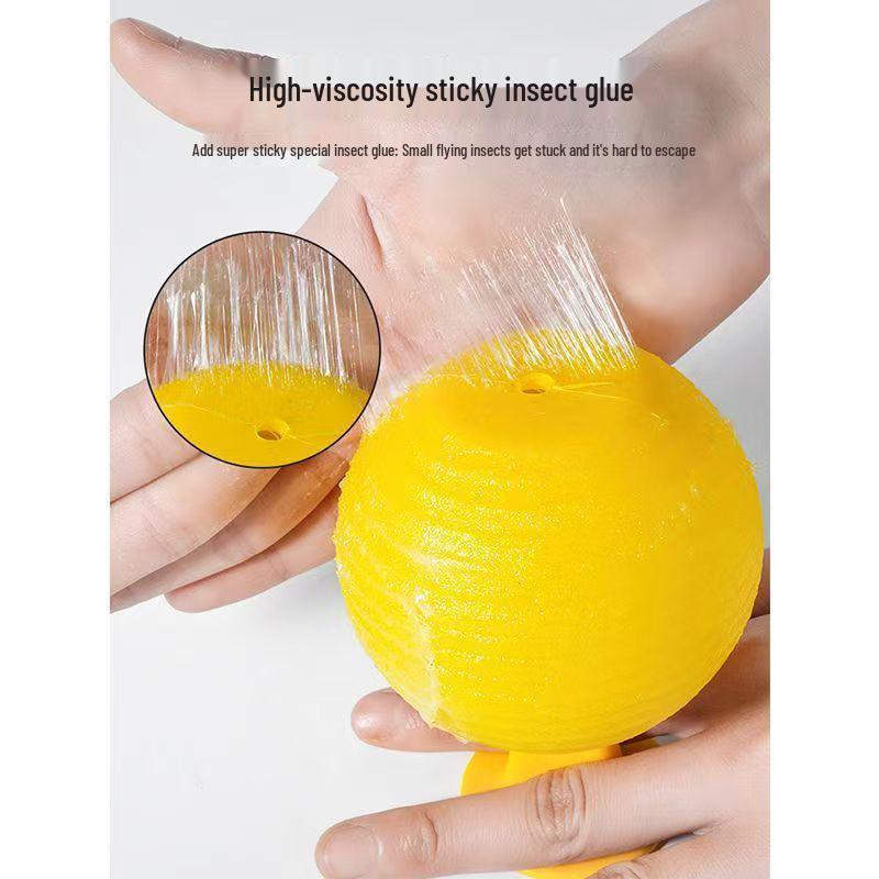Экологичный уничтожитель комнатных мух и насекомых: Липкий шар для плодовой мушки, долговечный