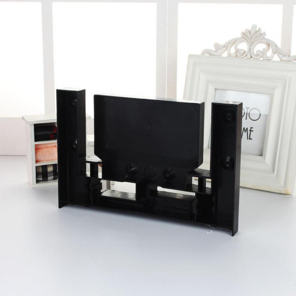 BABY ACC Miniature TV Speaker Appliance Set Kids Pretend Play Toy Dollhouse Accessory