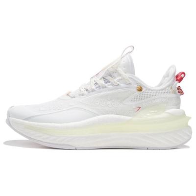 Super 6 Light Color Changing Fabric Амортизирующие Нескользящие Износостойкие Низкие Повседневные Туфли Женские Кроссовки Белые AGLS080-1