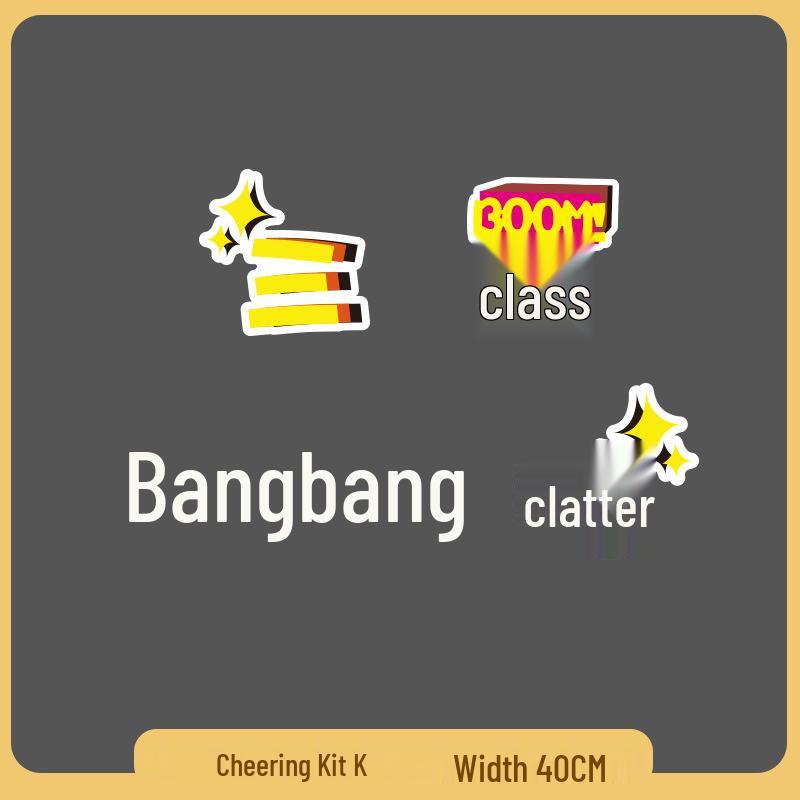 Custom Cheer Signs & Pom-Poms for Sports Events & Team Photos