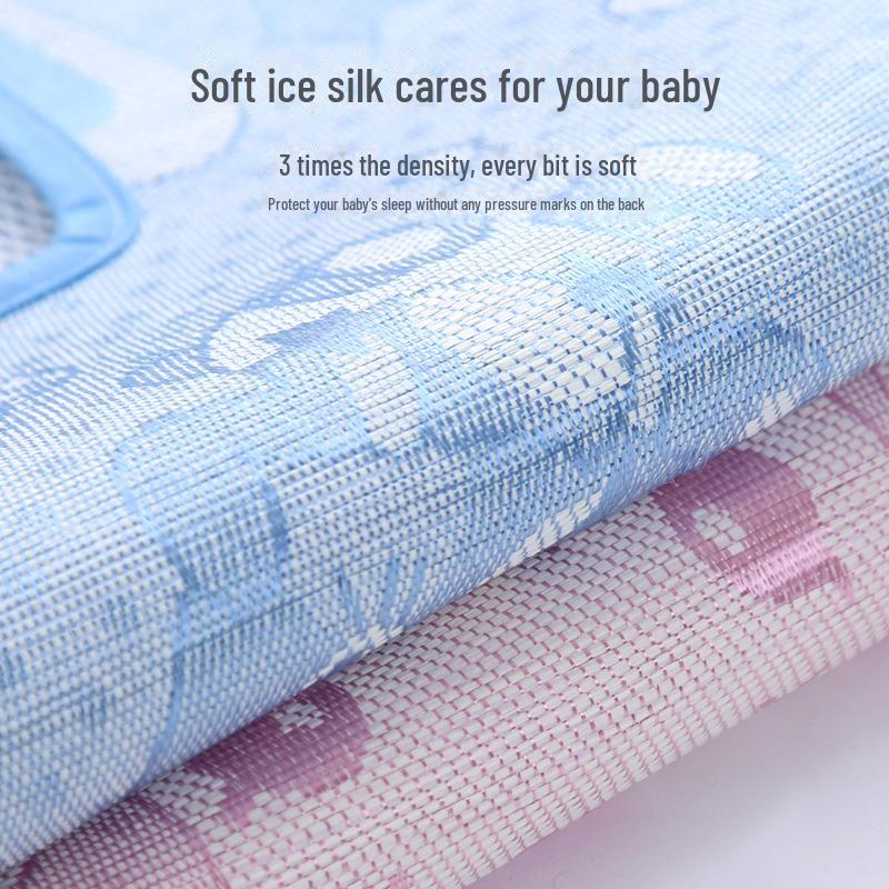 Коврик Ice Silk Cool для детских колясок и стульчиков для кормления — дышащий и удобный для лета