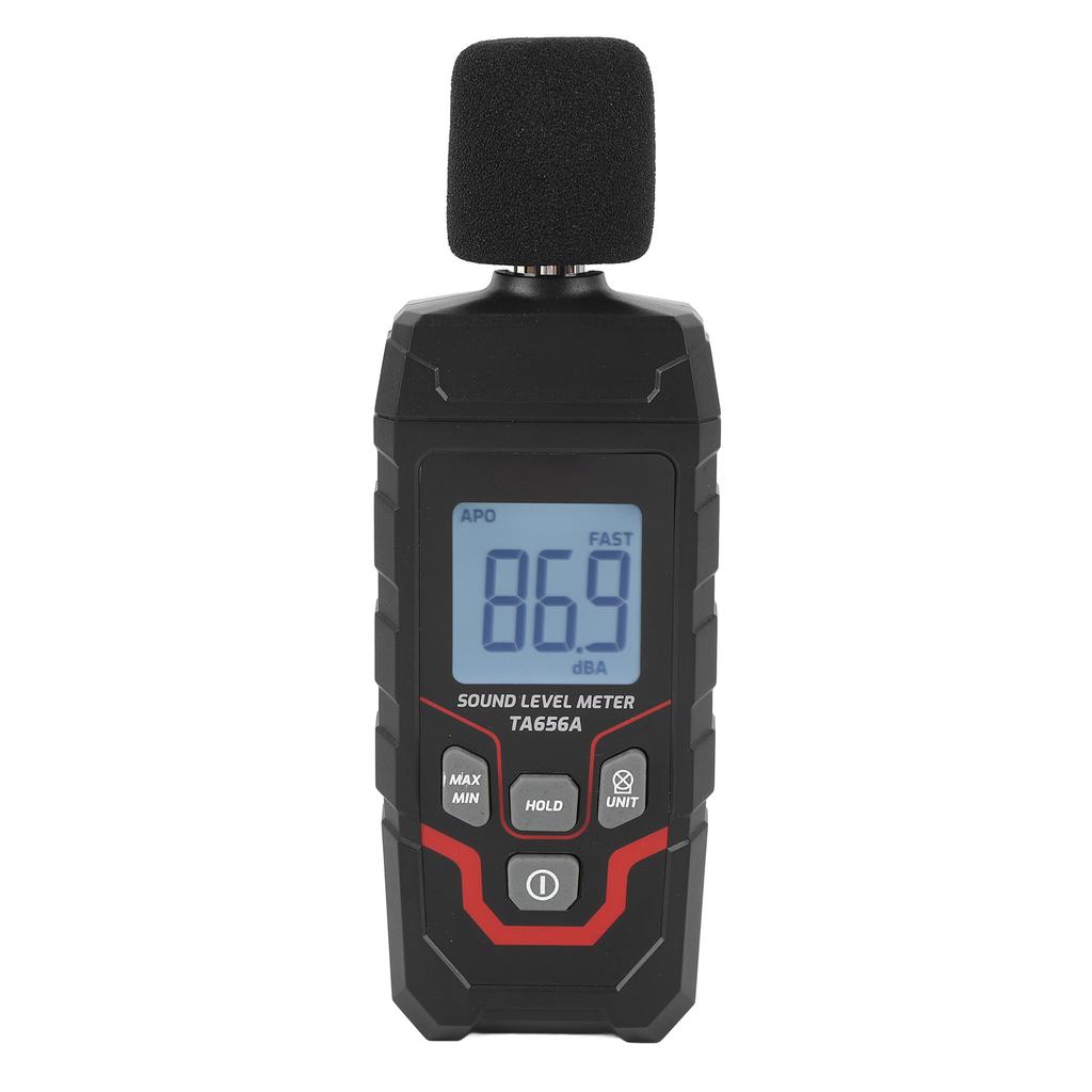 Digital Decibel Meter 30.0 To 130dBA Range + 1.5dB Accuracy Large Screen Portable Sound Level Meter