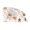 Fashion Easter Print Work Hat Casual Wash Hat Bag Cap