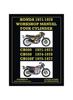 Книга Honda 1971-1978 Workshop Manual 4-Cylinder Cb500, Cb550 & Cb550f Super Sport