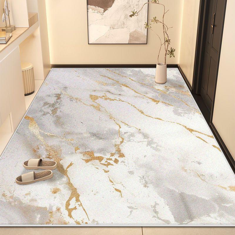 Marble Style Live Room Light Luxury Rug Big Size Antiskid Bedroom Decoration Carpet Easy Clean Coffee Tables Mat Soft Washable