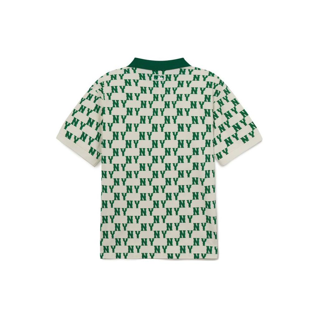 Новые женские поло MLB New York Yankees, зеленые 3FPQM0233-50GNN