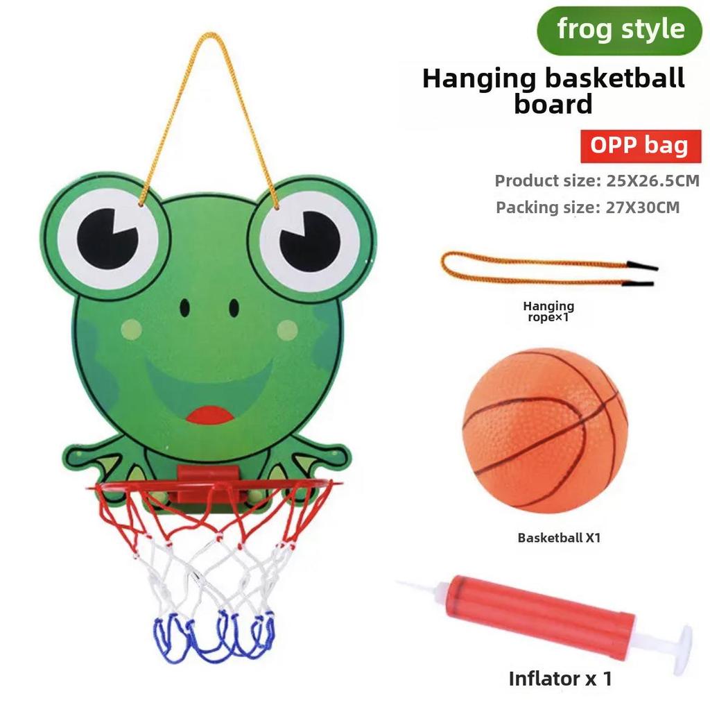 Wall-Mounted Indoor Basketball Hoop Toy for Boys, Ages 1-3