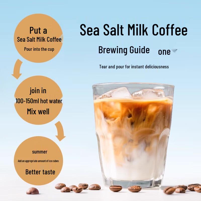 SAGOCOFFEE Вьетнамский Кофе Instant с Молоком и Морской Солью