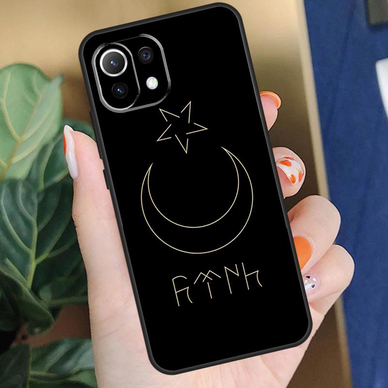 Турция Турецкий флаг Чехол для Xiaomi 15 14 Ultra 13T 14T 15T Pro 17 Pro Max POCO F8 F7 F5 F6 X5 X6 X7 Pro Чехол