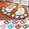 Bathroom Rugs Mats Water Absorbent Non-Slip Mat Bath Mat Machine Washable Bath Mat Big Feet Bathroom Mat