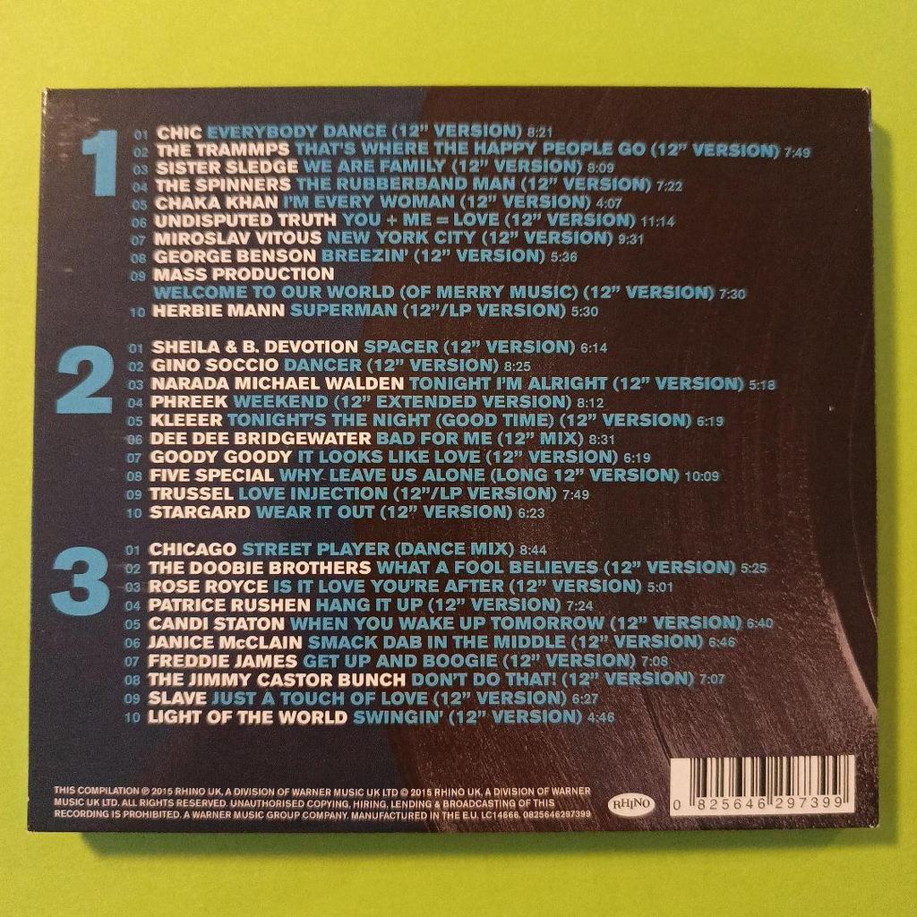 [USED] The Collection: 12" Dance 70s Groove 3CD