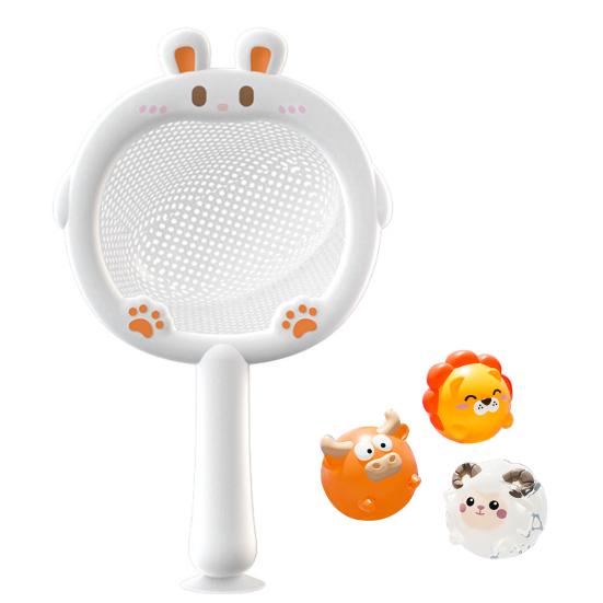 Светящиеся игрушки для ванны в виде животных, набор без отверстий, светящиеся игрушки для ванны