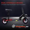 New Electric Scooter J-01 800W Motor 48V15AH Battery With Seat E-Scooter Adult 10" Tire City Commuter All-Terrain Fold Scooters