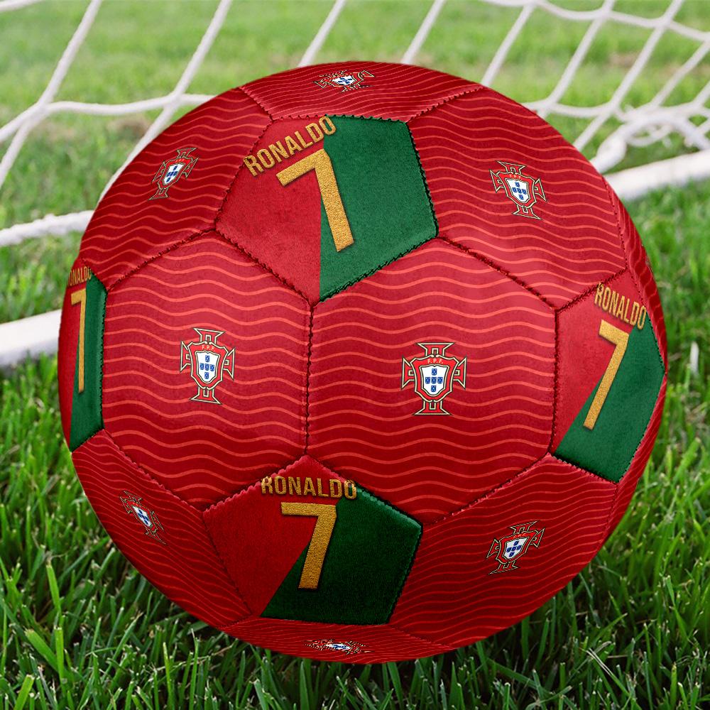 Криштиану Роналду Cr7 Акционный Футбольный Мяч Размер 5 Машинная Шейка Универсальный Для Игры В Помещении/На Улице Футбольные Аксессуары