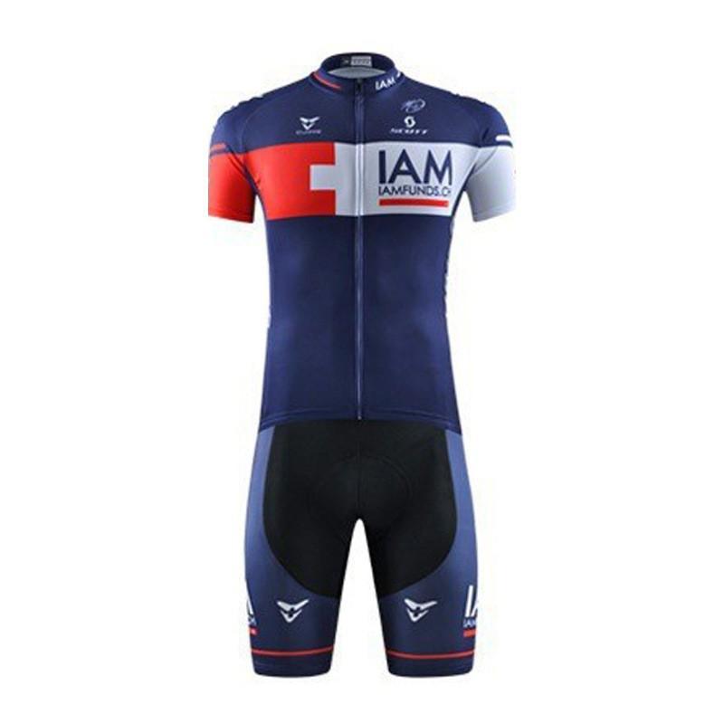 Men's Women's One-piece Bicycle Riding Clothes Mountain Short-sleeved Drawable Design