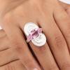 Morganite Gemstone 925 Sterling Silver Jewelry Handmade Ring Anniversary Gift RR-34-4