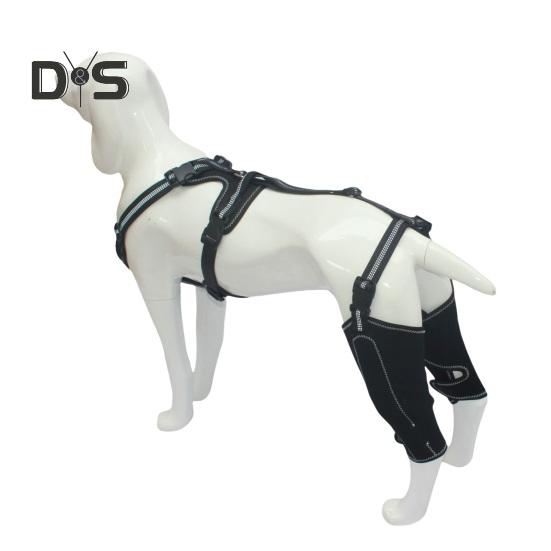 Фиксатор колена для задней ноги собаки Фиксатор колена для бедра собаки Поддержка передней крестообразной связки при дисплазии тазобедренного сустава у собак Артрит Вывих коленной чашечки