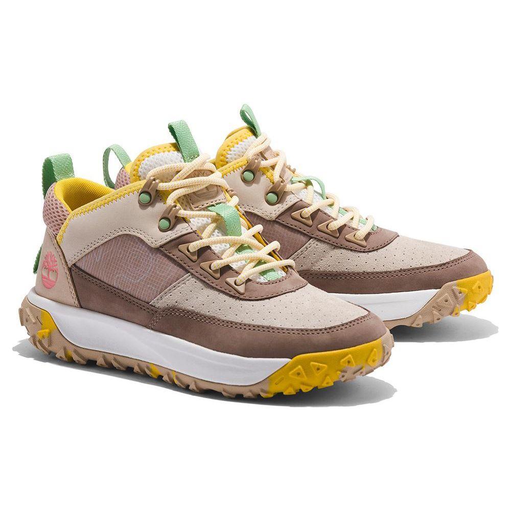 Timberland Greenstride Motion 6 амортизирующие нескользящие низкие уличные туфли женские бежево-коричневые A5Z5M929