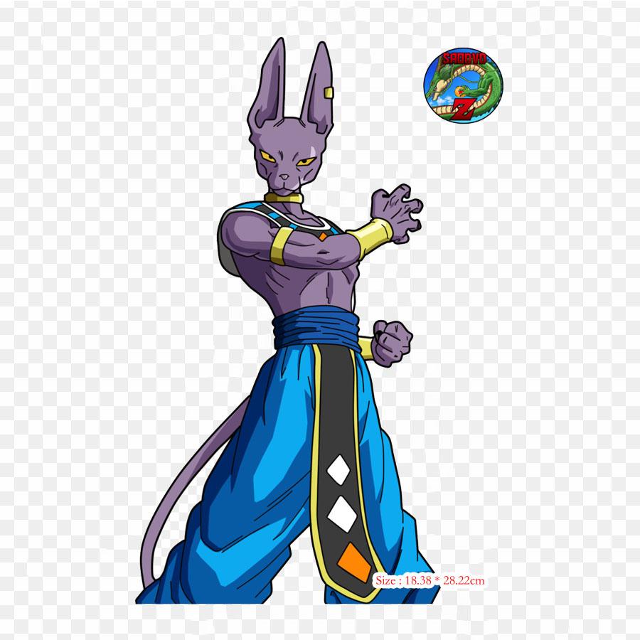 Patches For Clothes Bag Iron On Thermal Stickers Bills De Espalda Beerus Goku Pattern Washable Heat Transfer