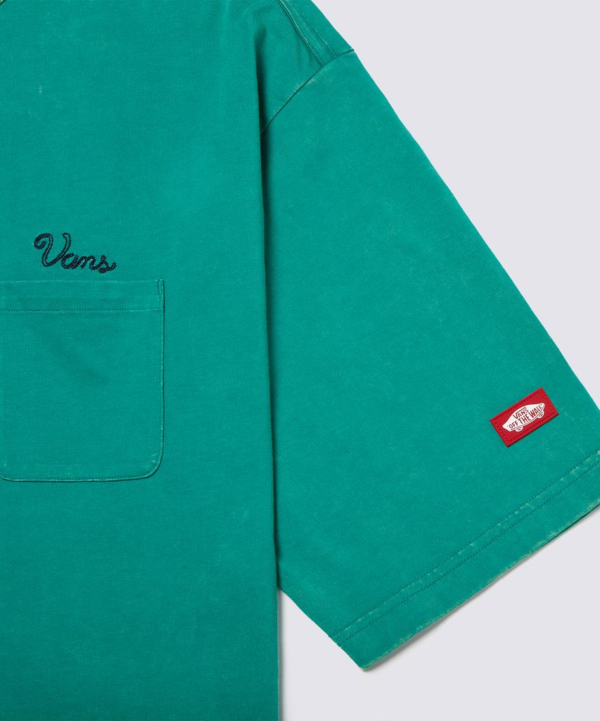 VANS Мужская футболка с коротким рукавом Washed Out - Sporting Green / Vn000P0Af231