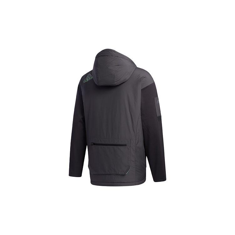 adidas Куртки Мужские Черные С Капюшоном Утепленные GV3518