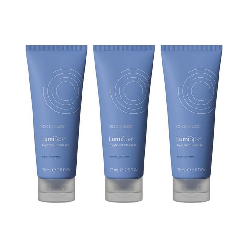 NuSkin AgeLOC LumiSpa Treatment Cleanser Dry, 75ml, 3 pcs