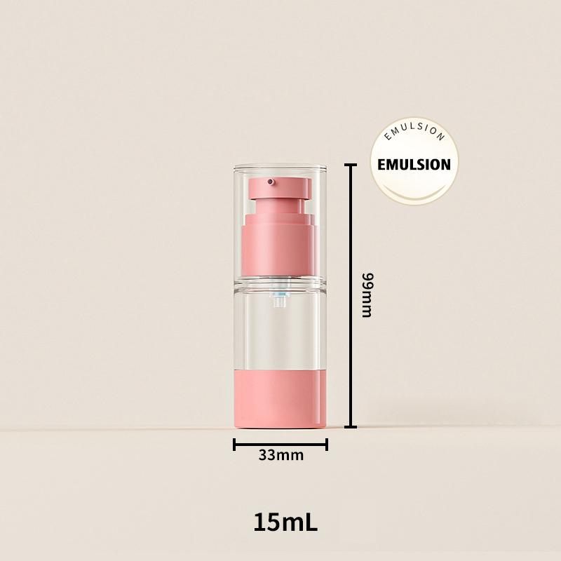 15/30/50ml Nordic Portable Vacuum Press Type Spray Bottle Vacuum Lotion Bottle Travel Cosmetic Separate Refillable Bottling