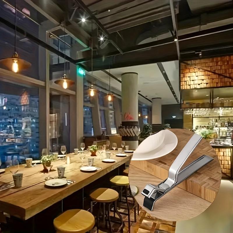 Stainless Steel HeatGuard - 1pc Anti-Scalding Kitchen Gadget, Safe Lifting Pot Holder Tongs for Serving Hot Dishes - Home Cooking Accessory