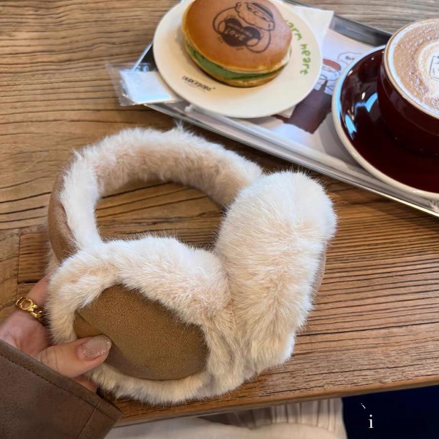 Комплект из 1 штуки женских многоцветных складных наушников для зимнего тепла, ветрозащитные наушники для путешествий на открытом воздухе, мода Майяр