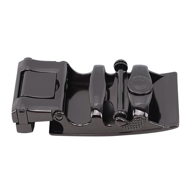 Модная мужская пряжка ремня из черного сплава