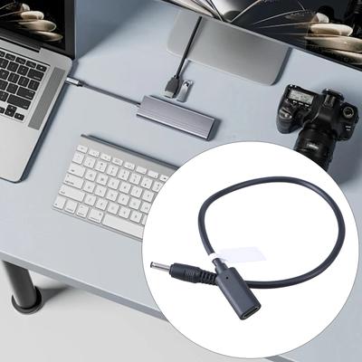 Гнездо USB Type C на штекер DC35135 Удлинительный кабель Выходные напряжения 9 В 12 В 15 В 20 В Шнур питания Поддержка 3 А