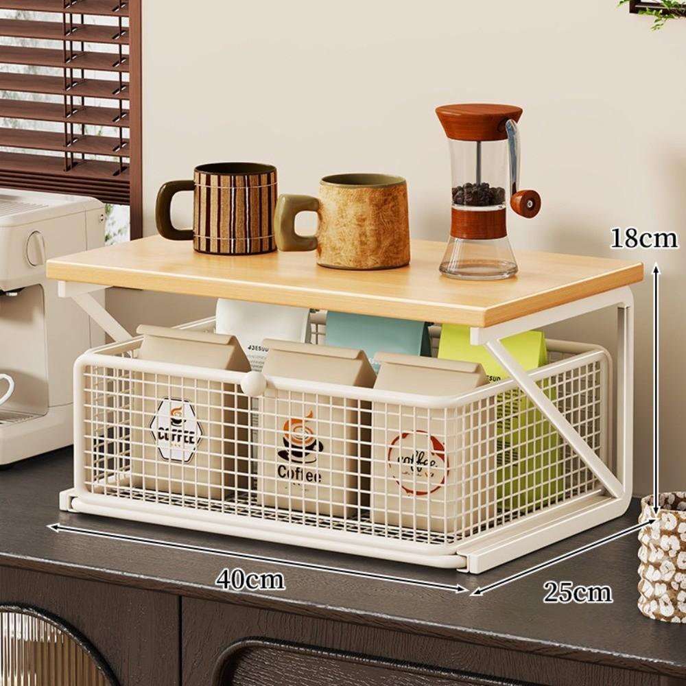 Space Saving Kitchen Organizer Shelf Countertop Storage Pantry Storage Rack Home Organization