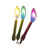 Birthday Colorful Flame Candle Baking Cake With Decorative Children'S Party Atmosphere Photo Creative Props
