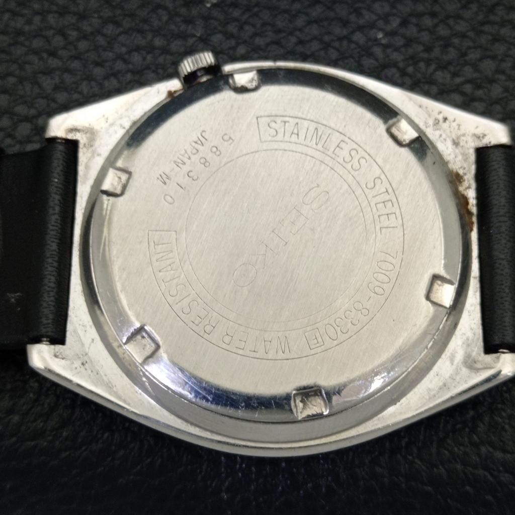 Б/У винтажные мужские часы SEIKO 5 AUTOMATIC 7009A из Японии с оригинальным циферблатом a435038-2 R122-a435038