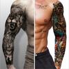 Waterproof Large Temporary Tattoos Stickers Fake Paste Leg Full Arm Tattoo Sticker Sleeve On The Body Art for Men Women