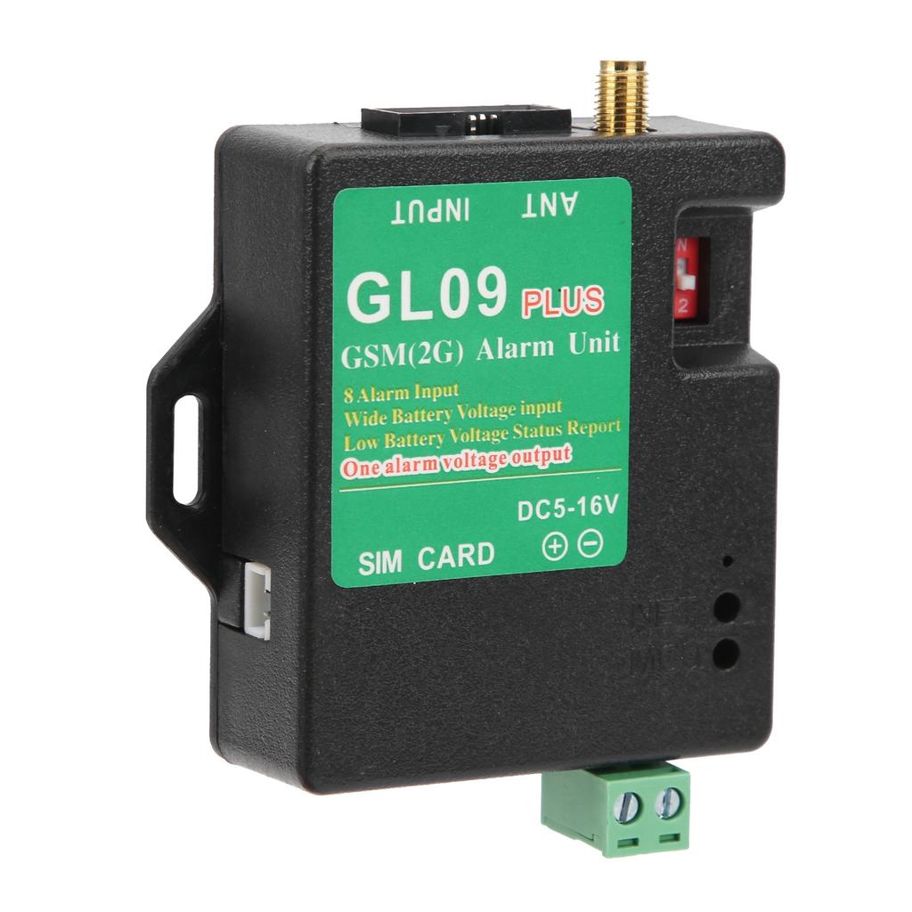 GL09PLUS 8?Channel GSM Alarm 850/900/1800/1900MHz SMS Call Alert for Home Security Warehouses